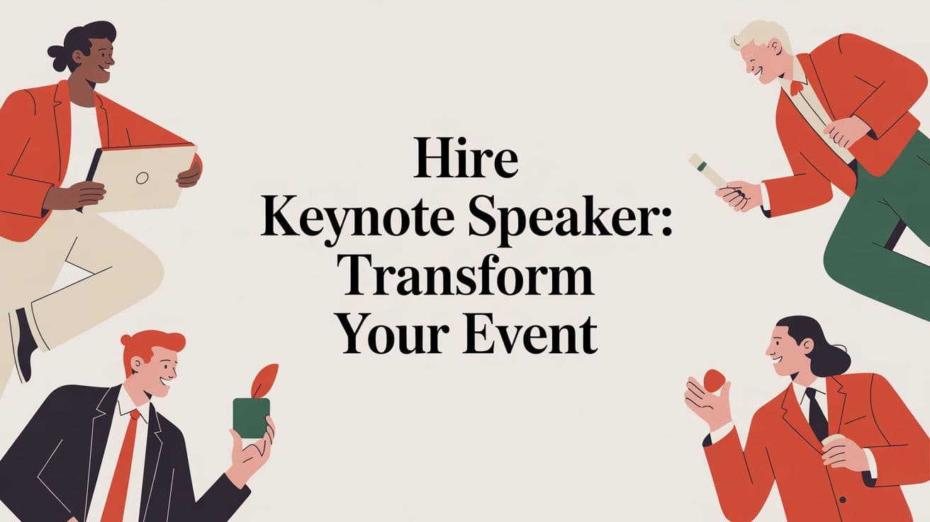 How to Hire a Keynote Speaker in 2026: Fees, Vetting, and Booking