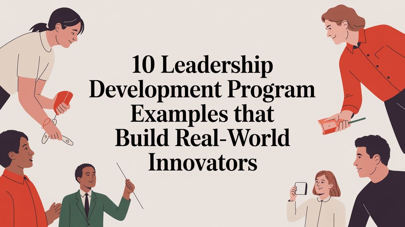 10 Leadership Development Program Examples That Build Real-World Innovators