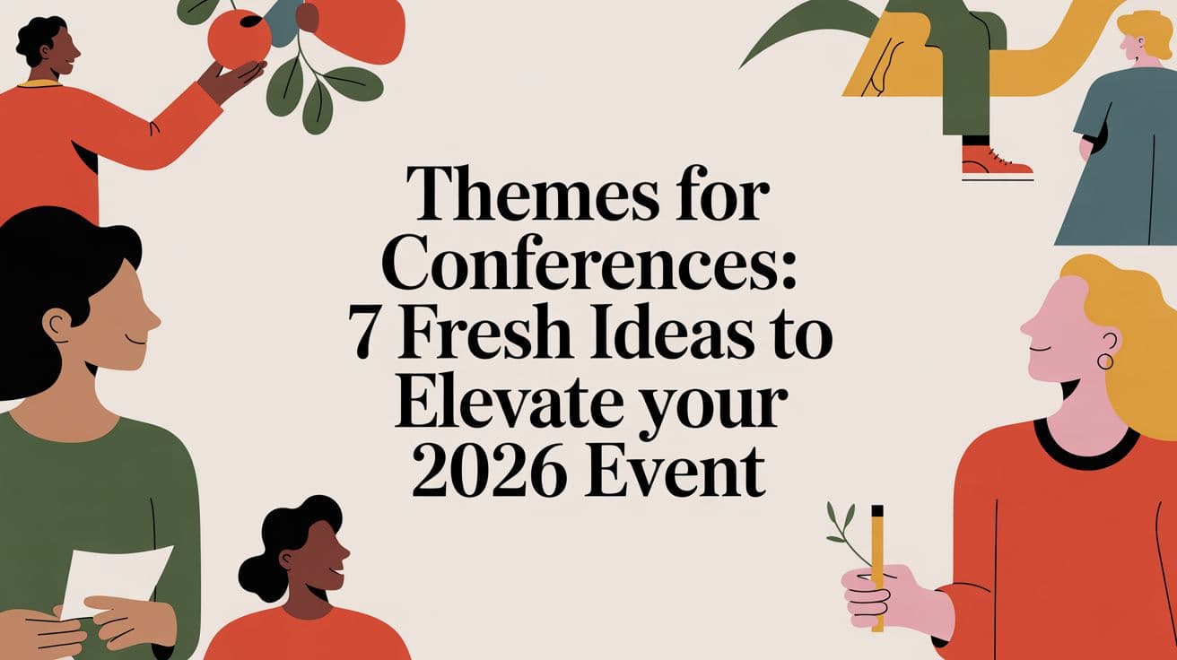 Conference themes for 2026: 30+ ideas that actually work